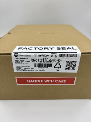 NEW Allen-Bradley 2711P-T7C21D8S SER. D PanelView Plus 7 6.5 inch FAST SHIPPING!