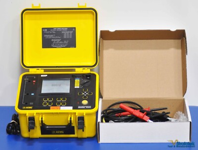 AEMC 6550 10kV Megohmmeter Insulation Resistance Tester NIST Calibrated