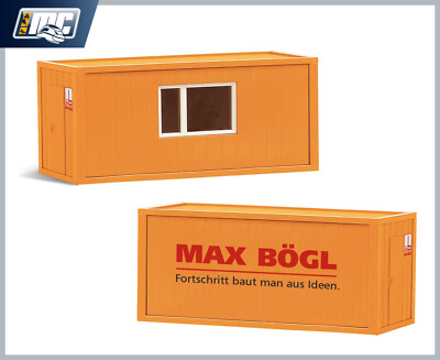 Busch 99649 Container ''MAX Bögl'' Sondermodell MC limitiert  1:87 Spur H0 NEU/OVP