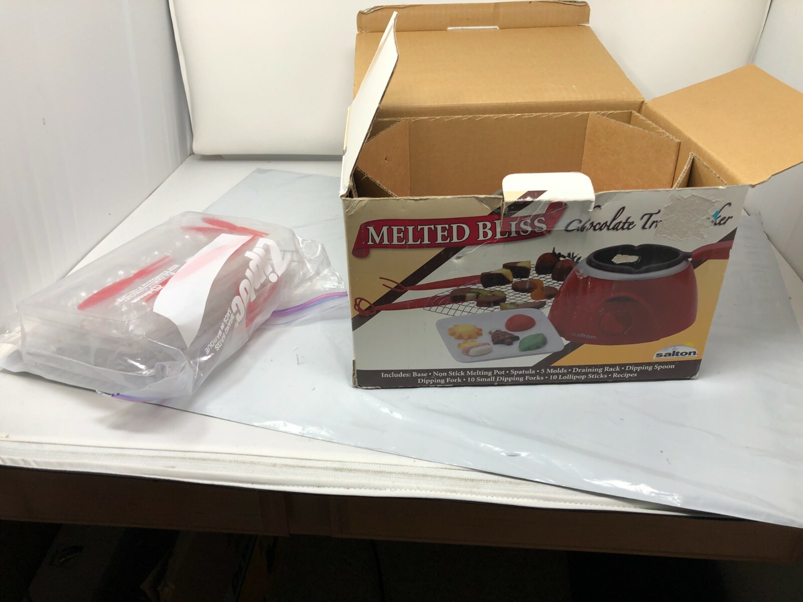 Salton Melted Bliss Chocolate Treat Maker NEW eBay