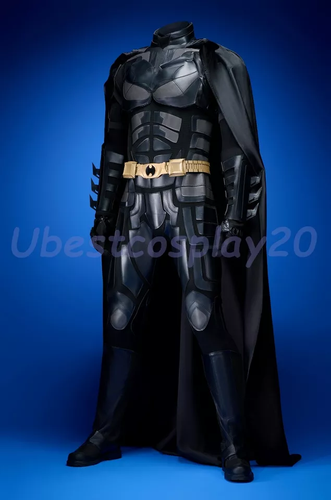 Batman Kostüm The Dark Knight Bruce Wayne Cosplay Anzug Handarbeit Sonderanfertigung - Bild 25 von 28