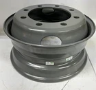 17.5 Inch  8 Lug  HD  Lowboy  Tandem Dual  Trailer  Wheel  Rim   Grey 1758275