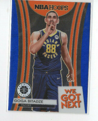 2019 Hoops Premium Goga Bitadze WE GOT NEXT BLUE PACERS