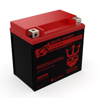 Neptune YTX5L-BS AGM Battery for 09-10 Yamaha YFM90R Raptor