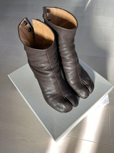激安単価で靴Maison Margiela tabi boots tabi brown | eBay