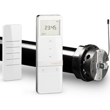 Funk Rolladenmotor Set mit Fernbedienung 1-Kanal Handsender SW60 10-40Nm PR5