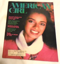 1978 December Issue American Girl Magazine Holiday Sparklers Fashions VTG ad