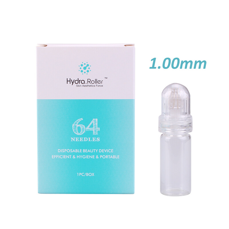 Disposable 0.25/0.5/1.0mm Cartridges 64Pins Roller Titanium System Acid Serum US