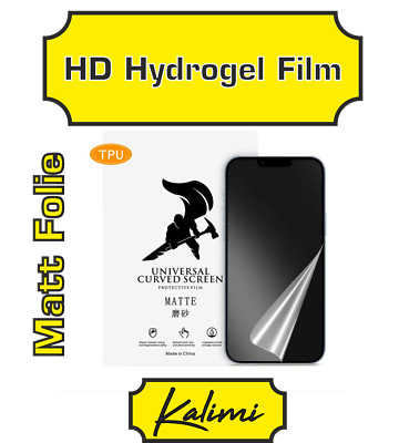 HD7 Matte Hydrogel Displayschutzfolie Matt Universal Curved Schutzfolie