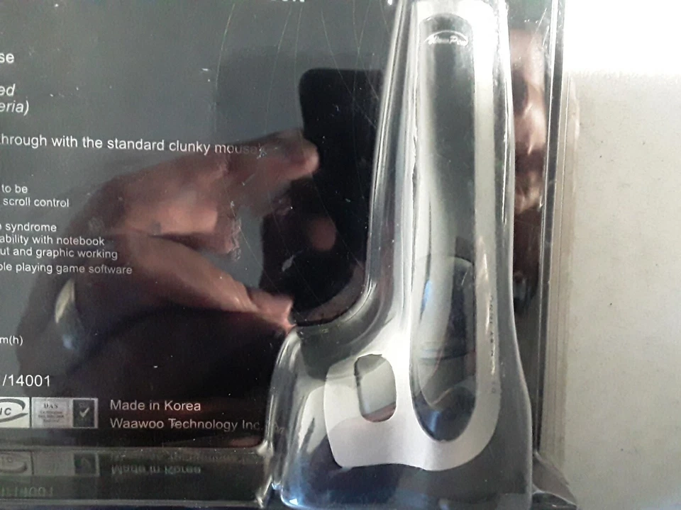 ***** NEW WOW PEN OPTICAL MOUSE ECO-100 WAAWOO 2ND GENERATION ERGONOMIC PORTABLE - Image 3 of 4