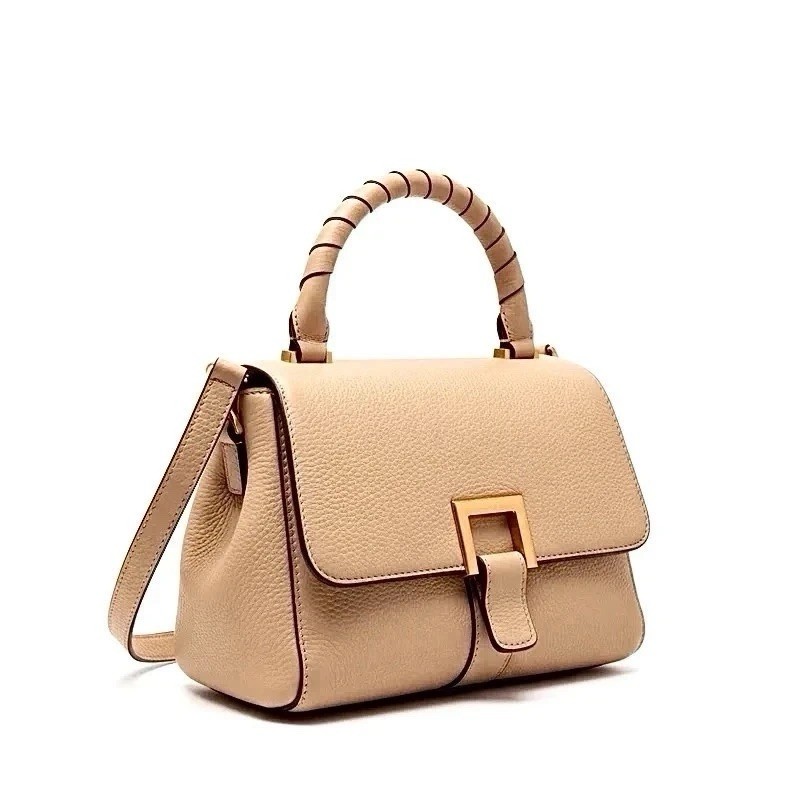 DKNY Genuine Leather Beige Shoulder Bag image 10