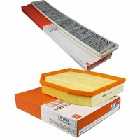 Mahle / Knecht Set Filterpaket Innenraumfilter LAK 102 Luftfilter LX 1250