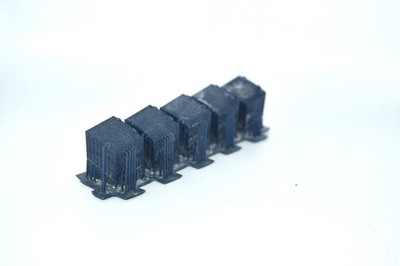 N scale PRR Keystone container service SD1 container load resin kit (1:160)