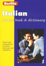 Italian Phrase Book (Berlitz Phrase Books), Berlitz, Used; Good Book