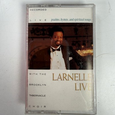 Larnelle Harris Live Brooklyn Tabernacle Choir Cassette 1990 Benson