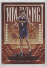 2023-24 Panini NBA Hoops Now Playing Holo Julian Strawther #22 1a1r