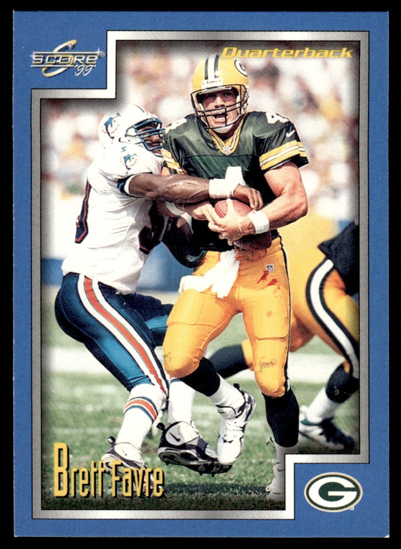 1999 Score Brett Favre #8