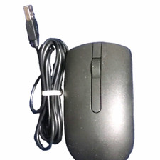 Dell 065K5F Black Wired USB Optical Standard Mouse w/ Scroll Wheel, 3 Buttons