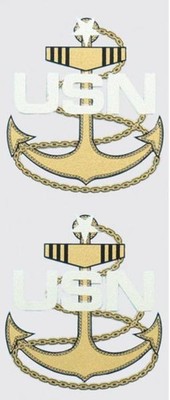 Navy SCPO E-8 Anchor Decal