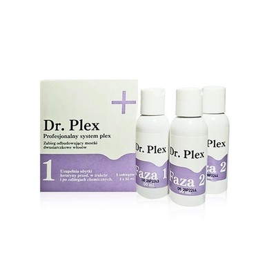 Haarwiederherstellung Set nach chemischen Eingriffen von Dr. Plex 3 x 50 ml
