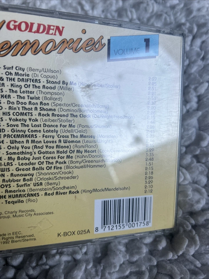 CD - 25 GOLDEN MEMORIES Vol. 1 - Bild 4 von 4