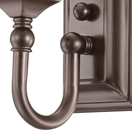 Quoizel NL8601 Nickel Nicholas Single Light 10"H Bathroom Sconce - Picture 5 of 5