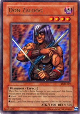 Yugioh! MP Don Zaloog - PGD-029 - Ultra Rare - 1st Edition Moderately Played, En