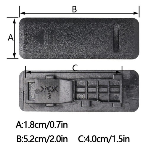 4x Moulding Cover For Hyundai I30 Rack Moulding Brand New High Quality - Picture 8 of 12