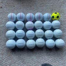24 Callaway Chrome Soft B Grade Golf Balls. Triple Track Truvis Etc.