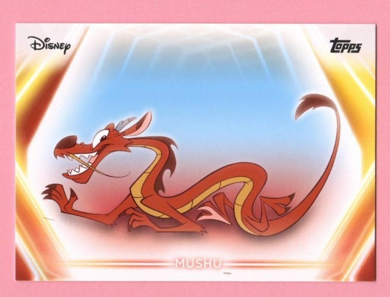 2026 Topps Disney Neon       Mushu    #76           -       Free Shipping