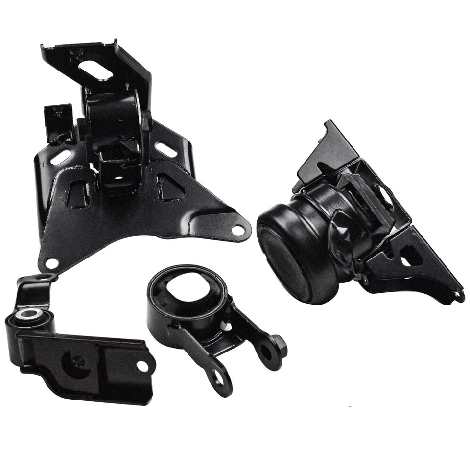 Montaje de motor para Toyota Yaris 2006 2007 2008 2009 2010 2011 L4 1,5 L AT 4 piezas Foto 2 de 4