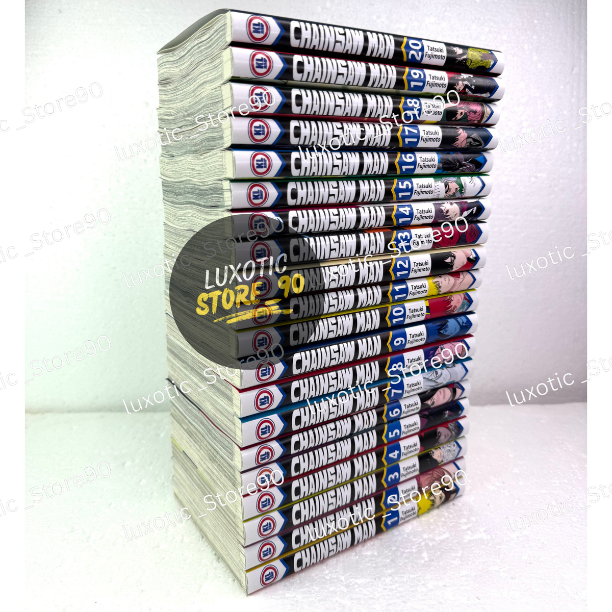 Chainsaw Man Manga Vol. 1-23 English Edition Comic Books (Half