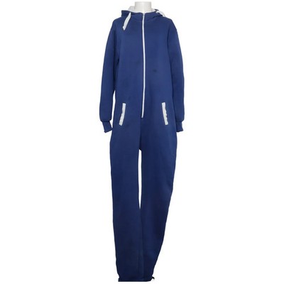 Fury Collection, Freizeit Overall, Größe: L, Blau/Weiß, Einfarbig, Fleece #acZ