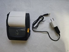 Zebra ZQ510 Bluetooth Mobile Thermal Label Printer w/ Charger BUT BATTERY IS LOW