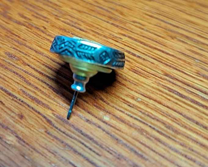 Robert Shields Design Single Earring Handprint Pe… - image 2