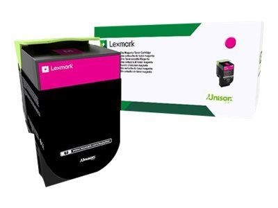 Toner Lexmark 802SM magenta 80C2SM0 haute fidélité colorimétrique
