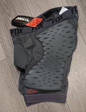 Fox Racing Titan Charcoal Race Short size Medium Padded Hips 