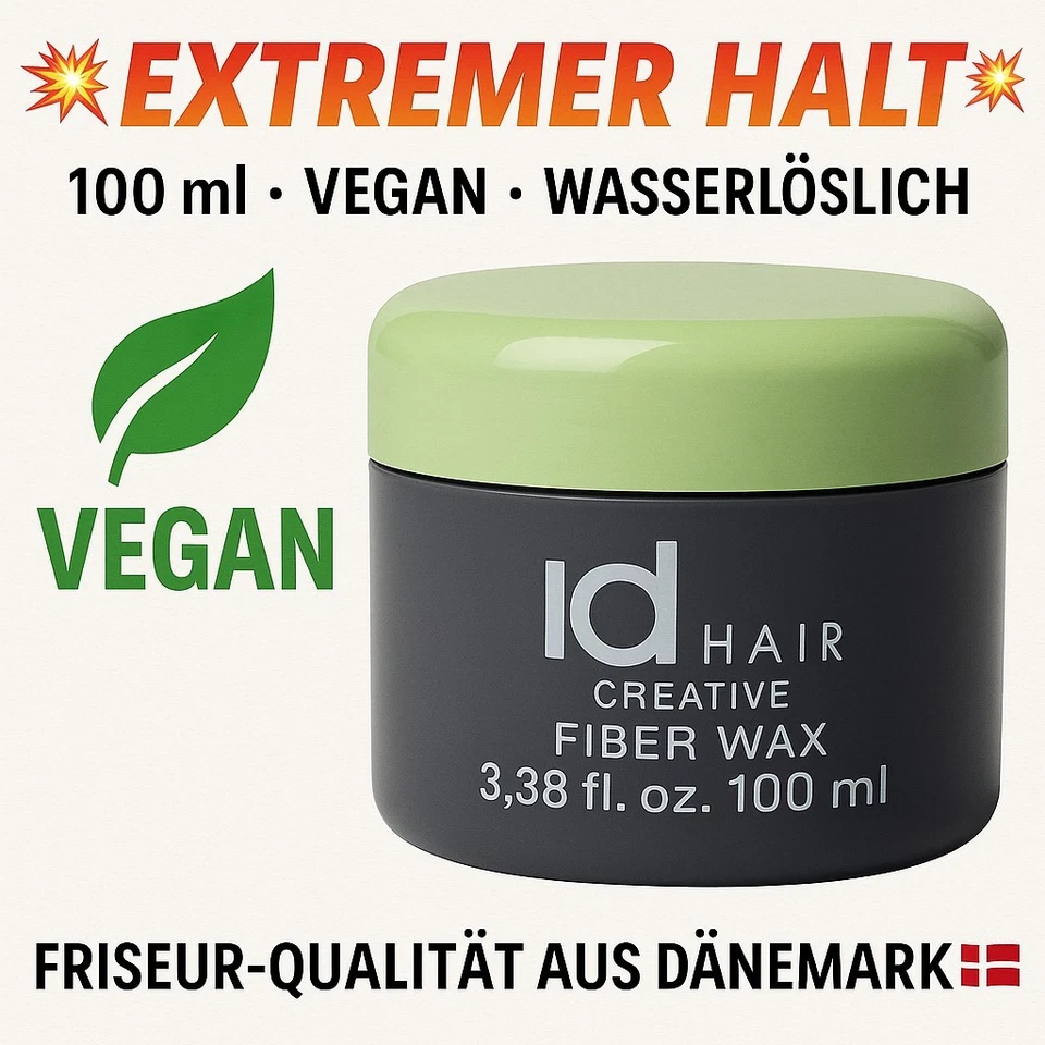 NEU ID HAIR Creative Fibex Wax extrem stark, aber flexibel 100ml NEU
