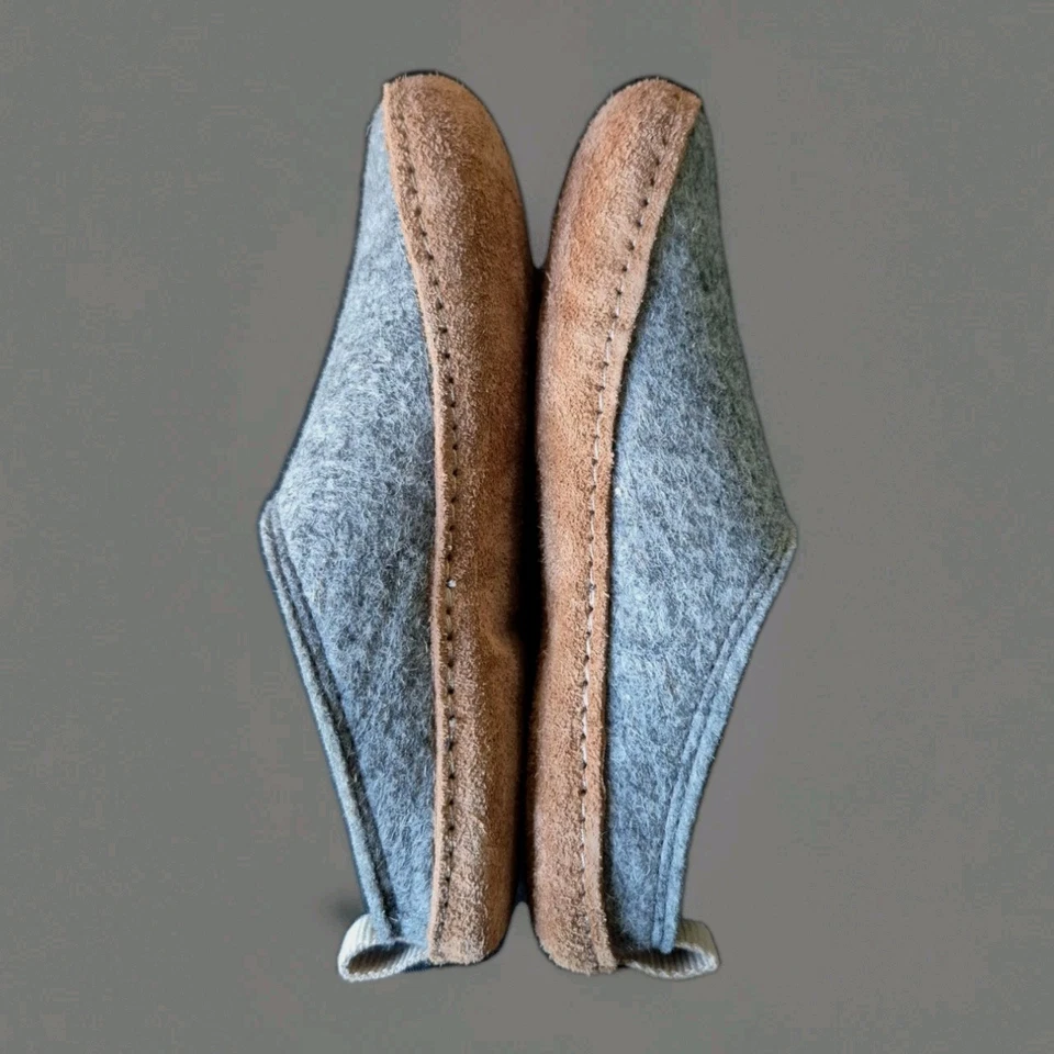 ZAPATILLAS WOOLFIT TUNDRA/GRIS LT/SUELA DE CUERO/VARIAS TALLAS/USADAS Foto 3 de 4