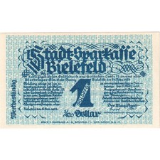 [#294226] Germany, Bielefeld, 1 Goldpfennig, 1923-11-08, UNC