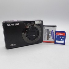 Samsung Digital Camera PL50 10.2MP Black Tested
