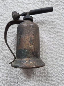 Vintage 1920s? Brass Blowtorch Soldering Metalwork