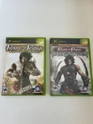 Prince of Persia The Two Thrones & Warrior Within (Xbox) - Manuals Included