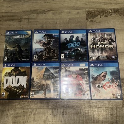 PlayStation 4 Games Lot Of 8 Bundle Various Genres fast     shipping 