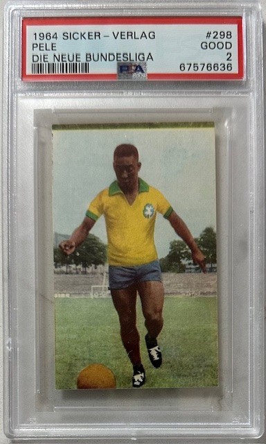 PELE 1964 SICKER - VERLAG DIE NEUE BUNDESLIGA PSA 2 view 1