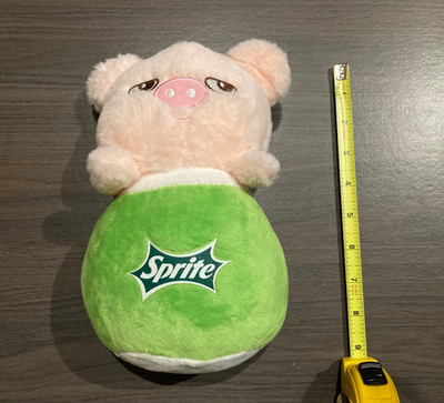 Sprite Soda Pig Plush