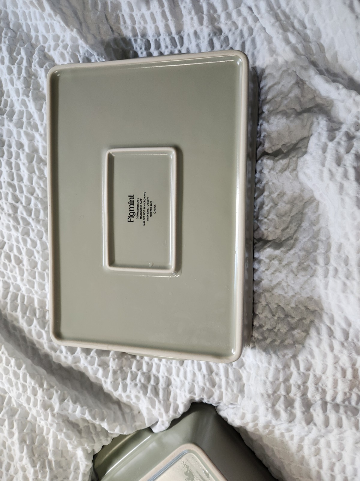 Figmint Ceramic Cassarole Dishes Set of 2