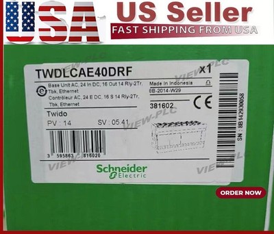 Schneider Twido TWDLCAE40DRF PLC 24 In Programmable Logic Controller Base Unit