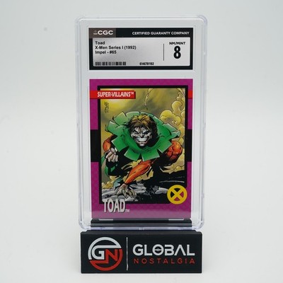 Toad #65 X Men Series 1 Marvel Impel 1992 POP 1 CGC 8
