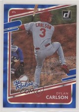 2021 Panini Donruss The Rookies Blue 148/249 Dylan Carlson #TR3 0nl0